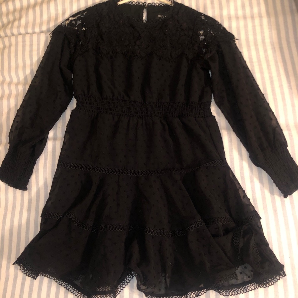 Bardot Junior Girls Black Dress